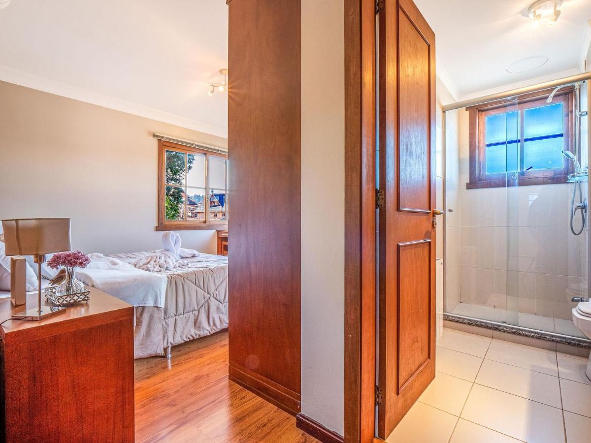 400 Metros, Rua Coberta Centro - Villa Di Pietro 305 Gramado Ngoại thất bức ảnh