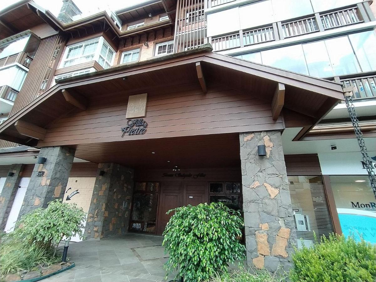 400 Metros, Rua Coberta Centro - Villa Di Pietro 305 Gramado Ngoại thất bức ảnh